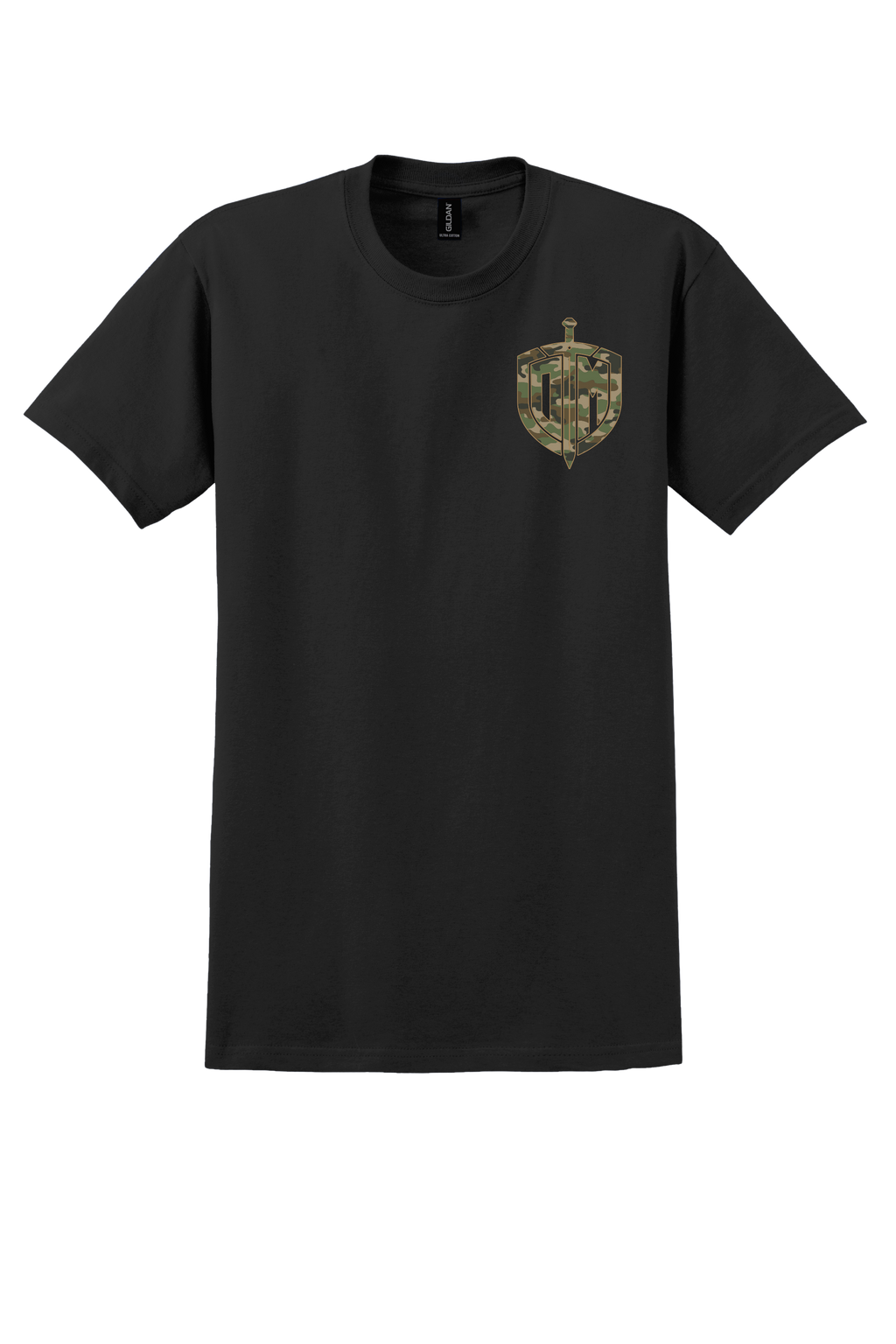 DM Black Camo Acrostic T-shirt