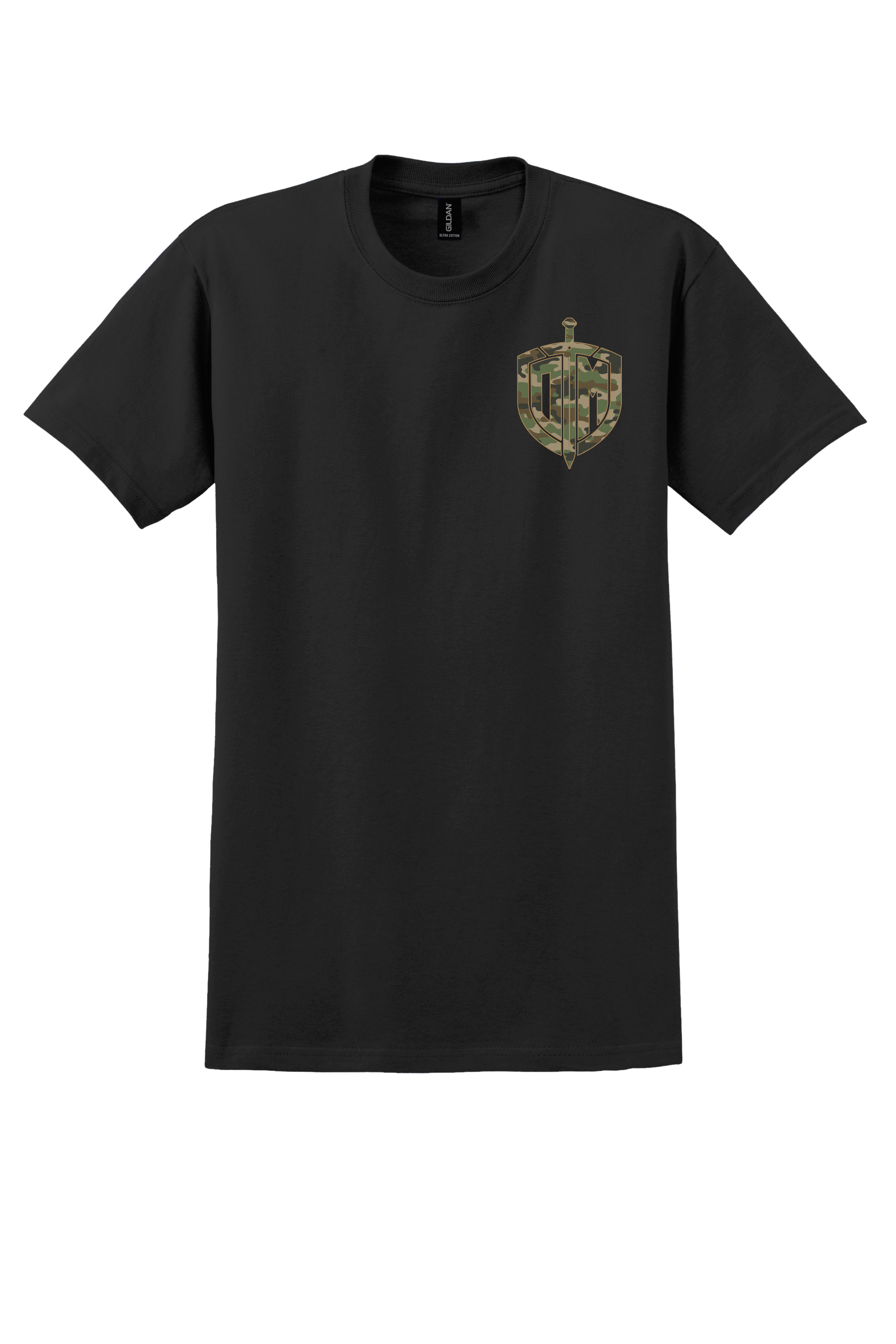 DM Black Camo Acrostic T-shirt