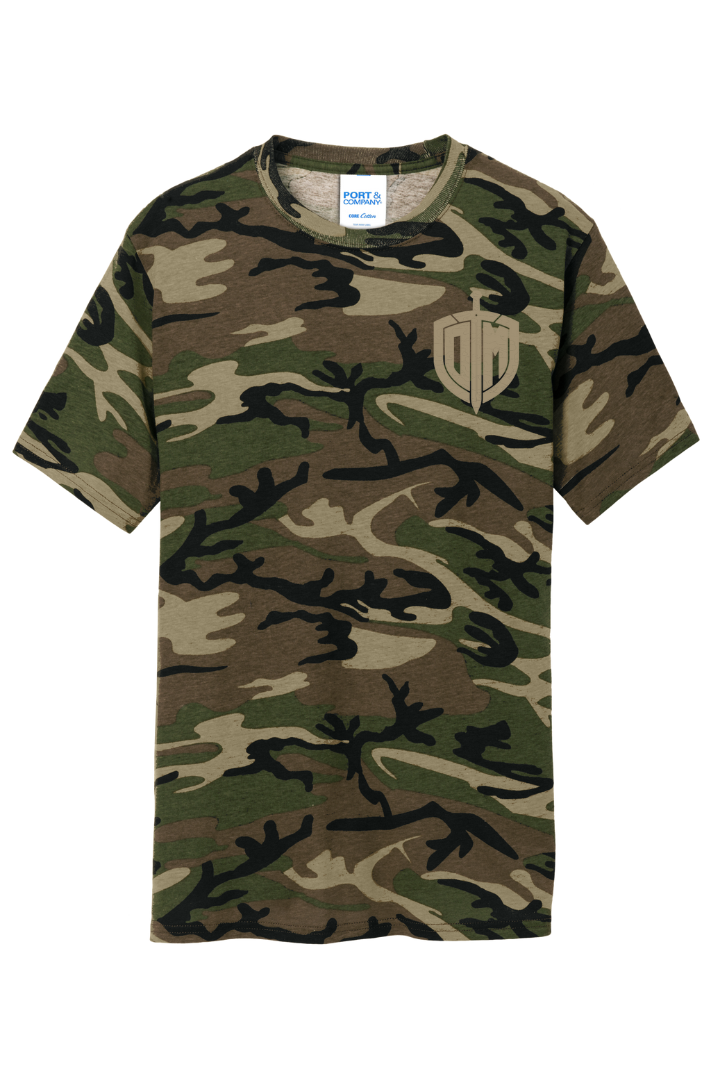 DM Camo Tan Acrostic T-shirt