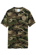 DM Camo Tee w/ Tan Shield Front Only (Copy)
