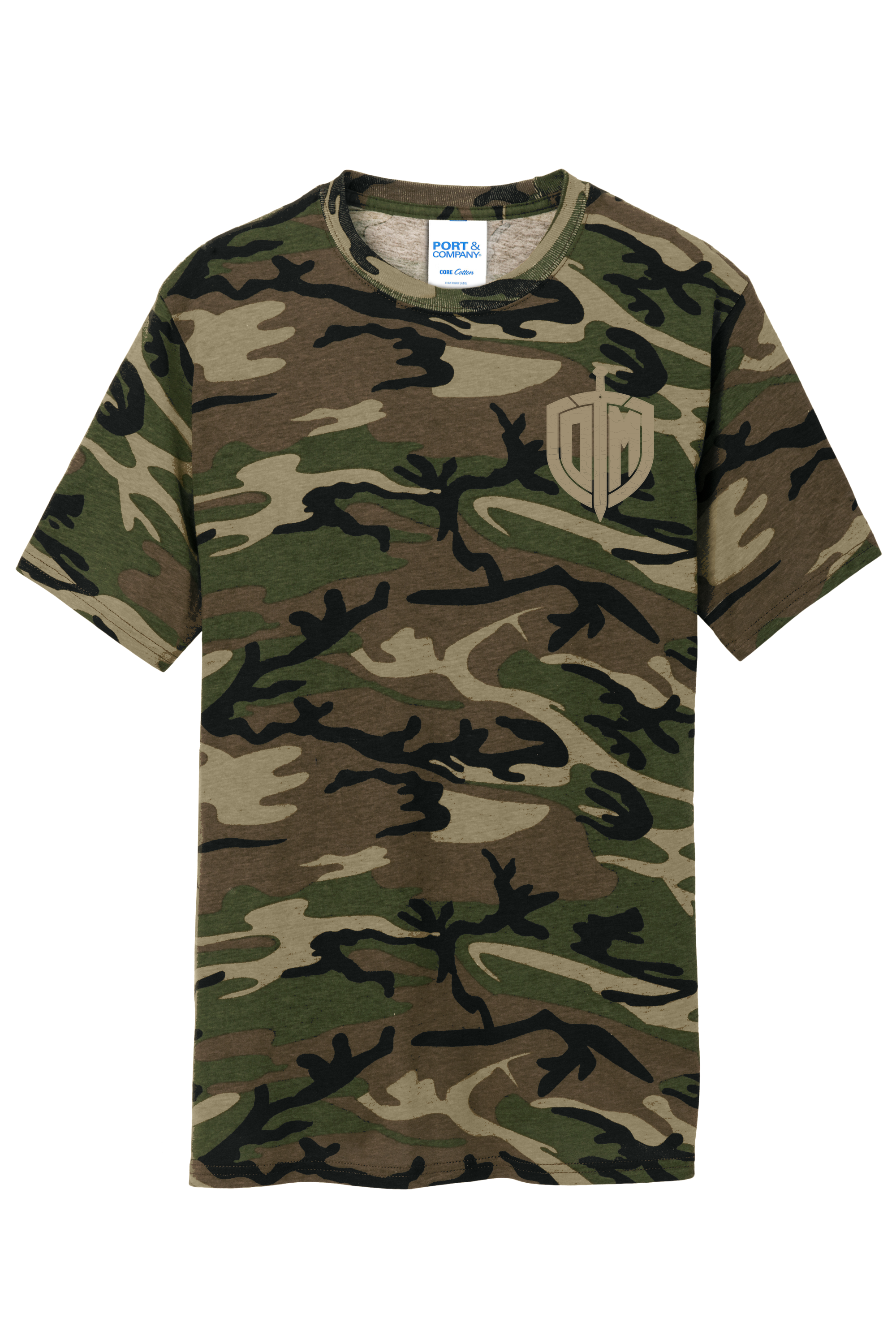 DM Camo Tan Acrostic T-shirt