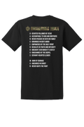 DM Black Camo Acrostic T-shirt