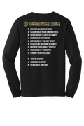 DM Black L/S Camo Acrostic T-shirt
