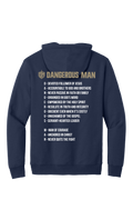 Hoodie Navy w/ Tan Acrostic
