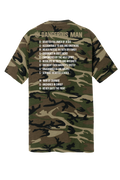 DM Camo Tan Acrostic T-shirt