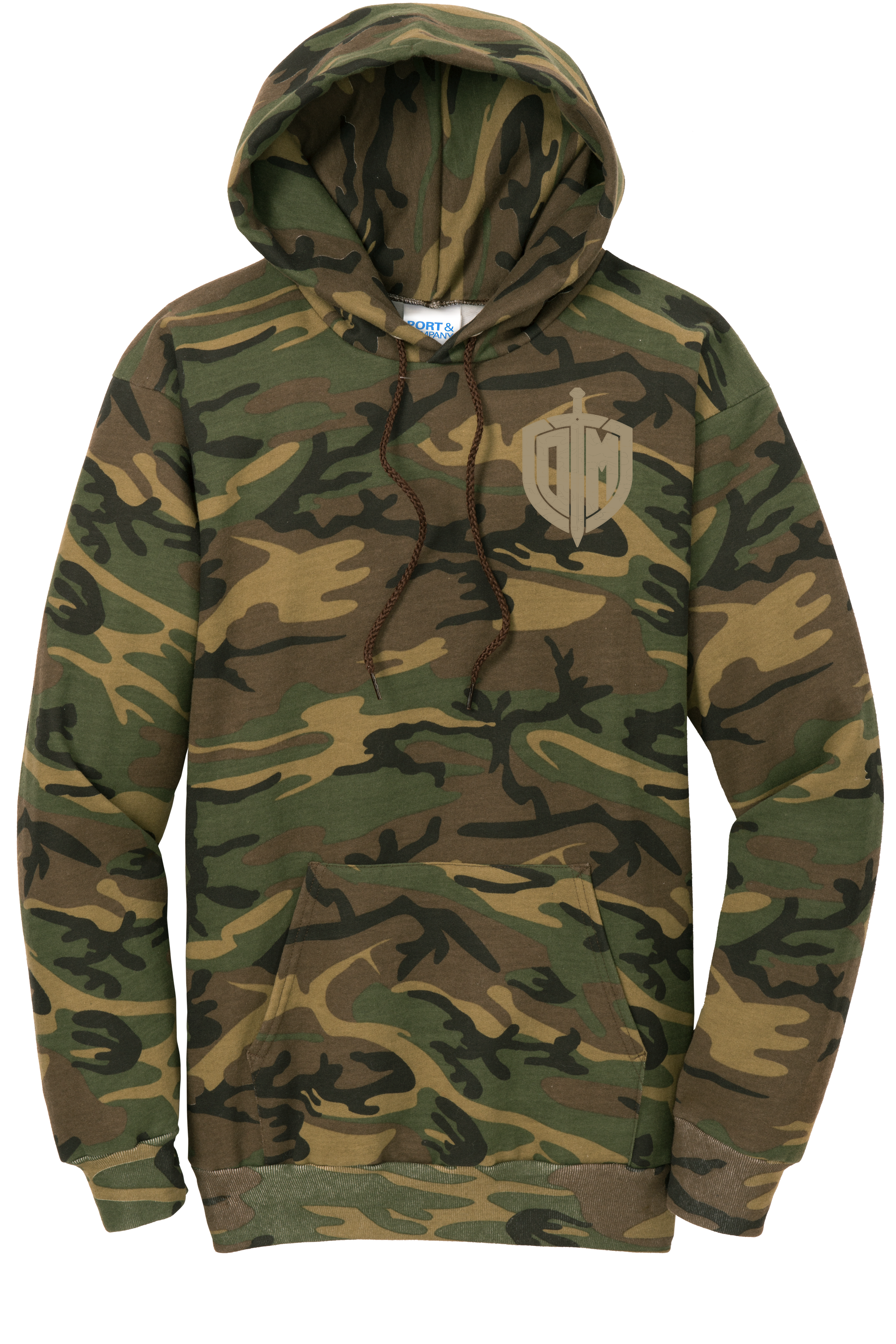 DM Camo Hoodie Acrostic