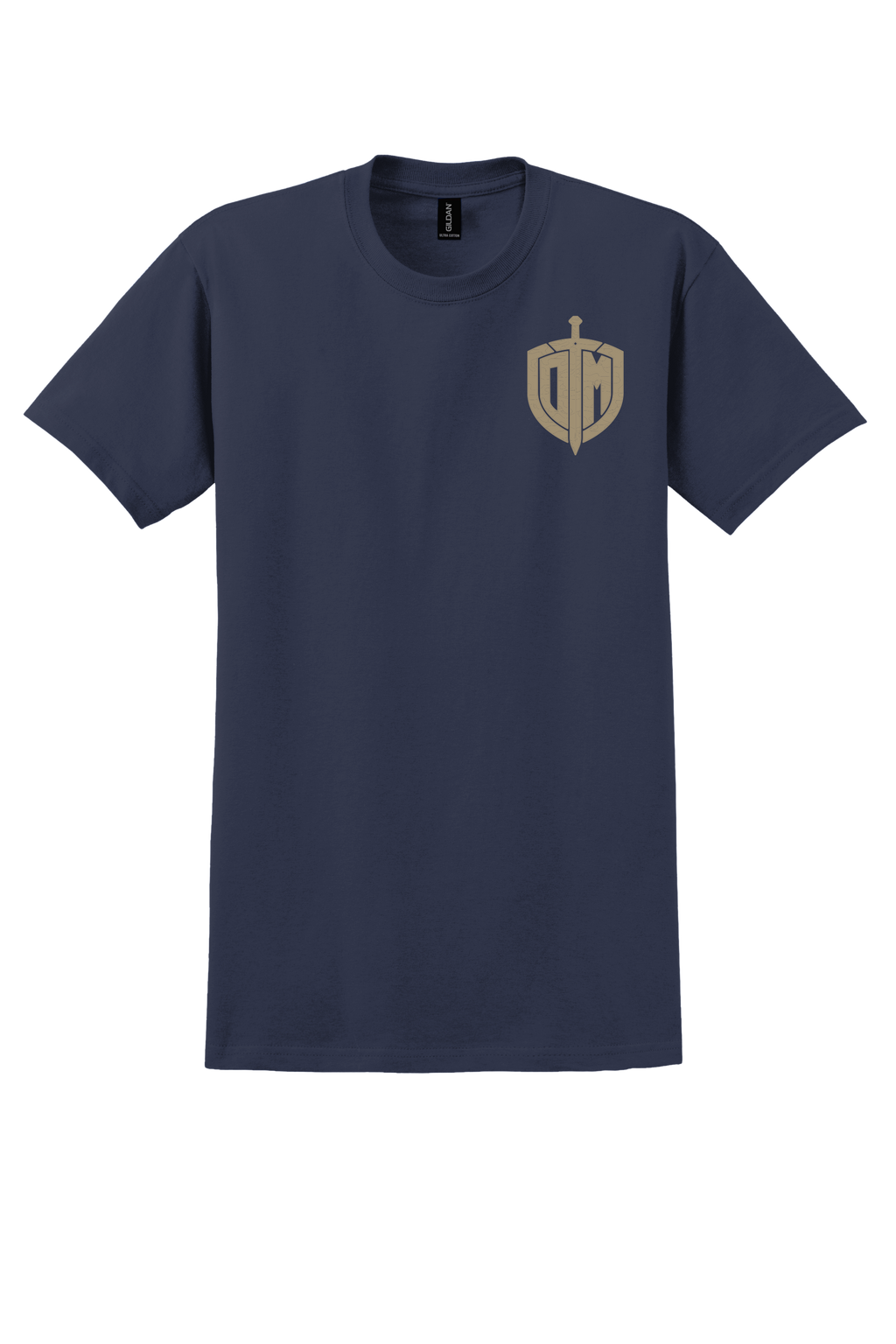 DM Navy Tan Acrostic T-shirt
