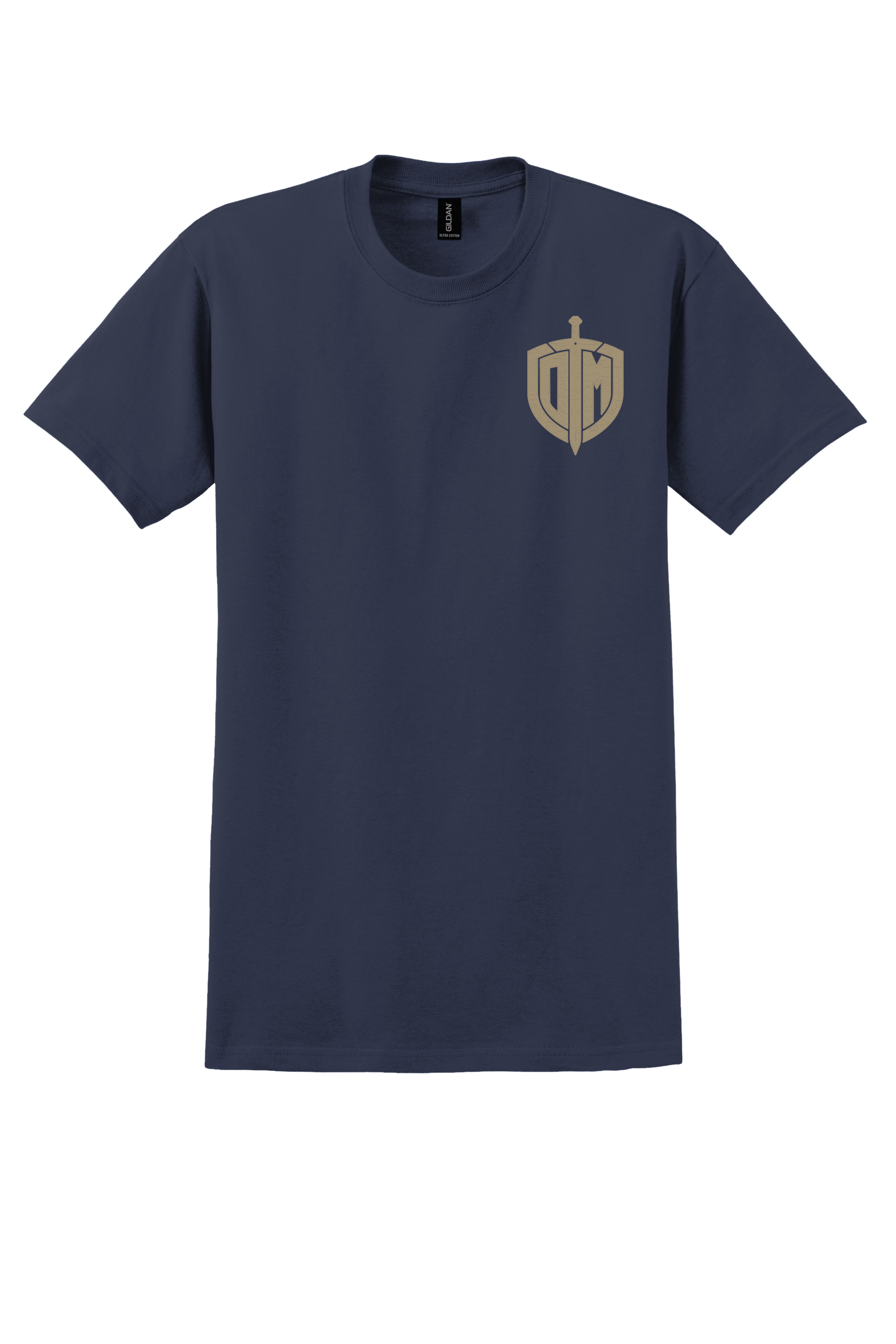 DM Navy Tan Acrostic T-shirt